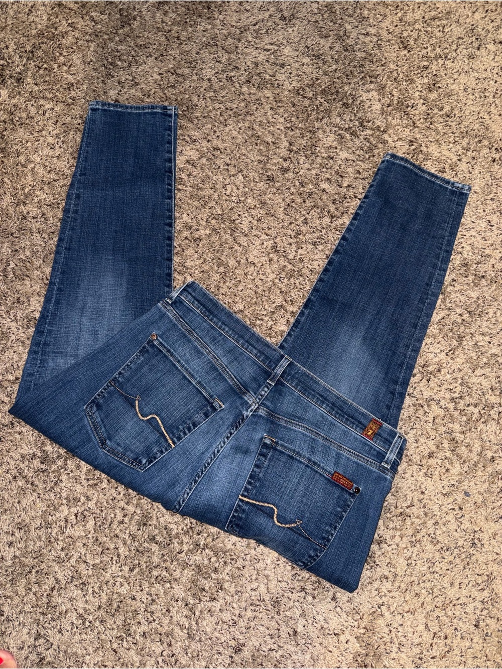 7 for All Mankind Straight Leg Jeans